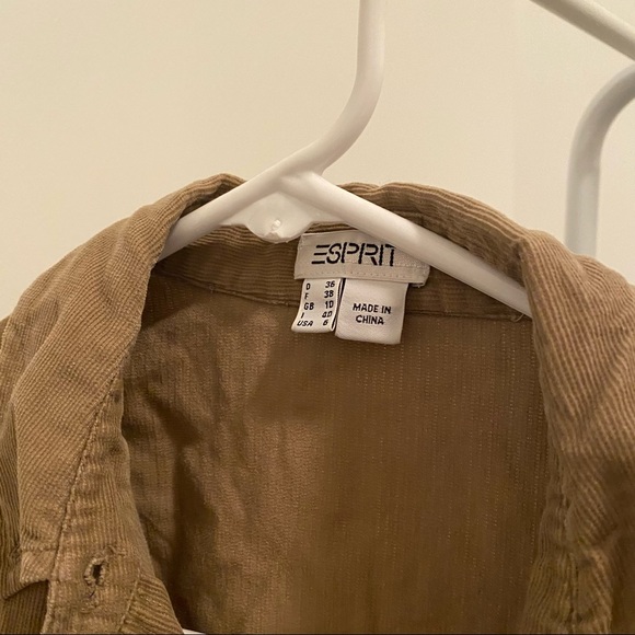 SPIRIT BROWN BUTTON DOWN SHIRT - Picture 3 of 5